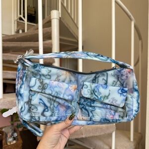 BAGGU x Collina Strada Cargo Shoulder Bag in Blue Thorn